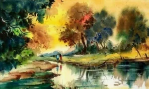 buy original watercolor art online